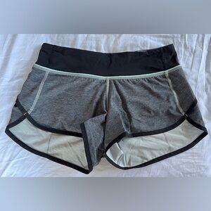 Lululemon speed shorts sz 4, preowned